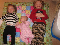 Sofie, Allie, and Cousin Ryley
