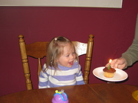 Birthday cupcake
