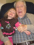 Sofie and Great Grandpa