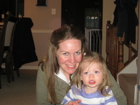 Sofie and Mommy