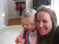 Sofie and Mommy