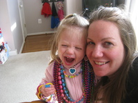 Sofie and Mommy