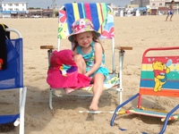 On the beach