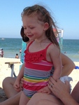 On the beach