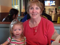 Sofie and MomMom