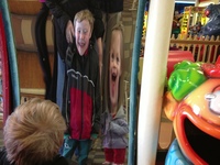   Silly mirrors