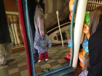   Silly mirrors